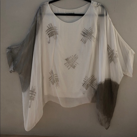 Tops - Baci sheer flowing top
